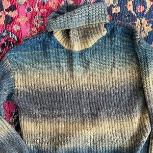 Green and. Our ombré turtleneck sweater